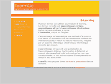 Tablet Screenshot of learntic.com